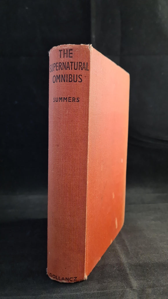 Montague Summers - The Supernatural Omnibus, Victor Gollancz, 1949