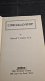 Edmund V Corbett - Librarianship, Sunday Times Career Books, 1961