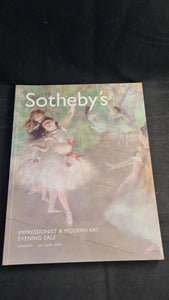 Sotheby's Auction 24 June 2002, Art, Impressionist & Modern Art, London