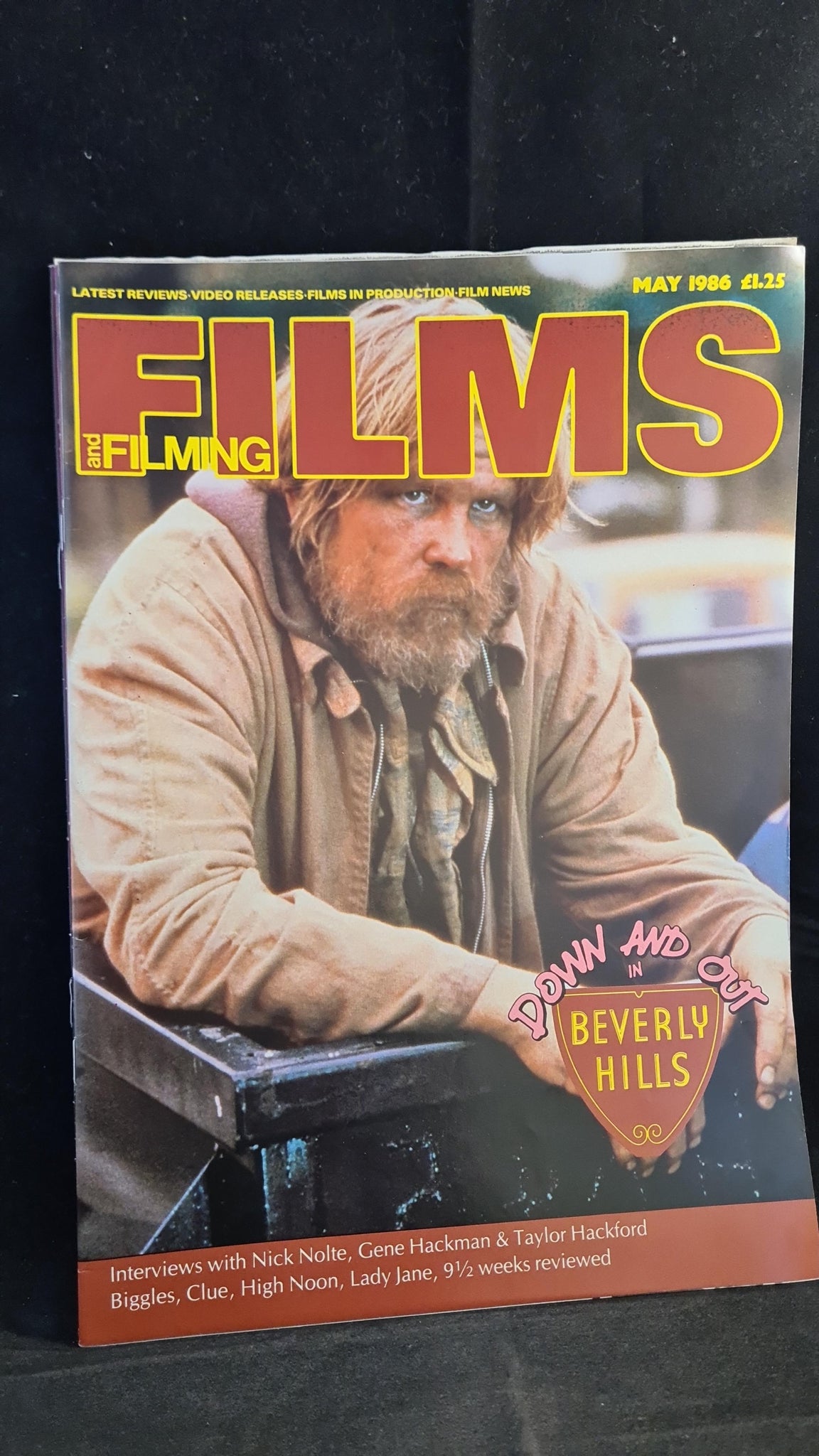 Magazine Filming Films and Filming Magazine May 1986 – Richard Dalby's Library