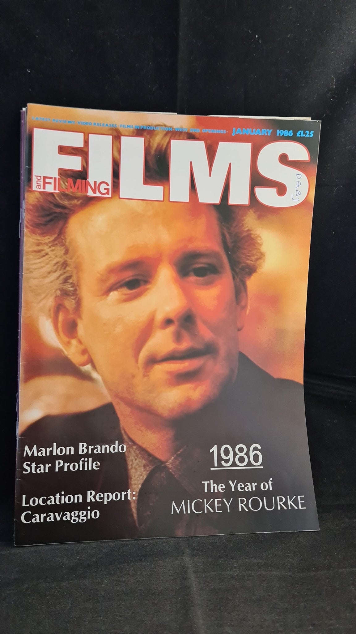 Magazine Filming Films and Filming Magazine January 1986 – Richard Dalby's Library