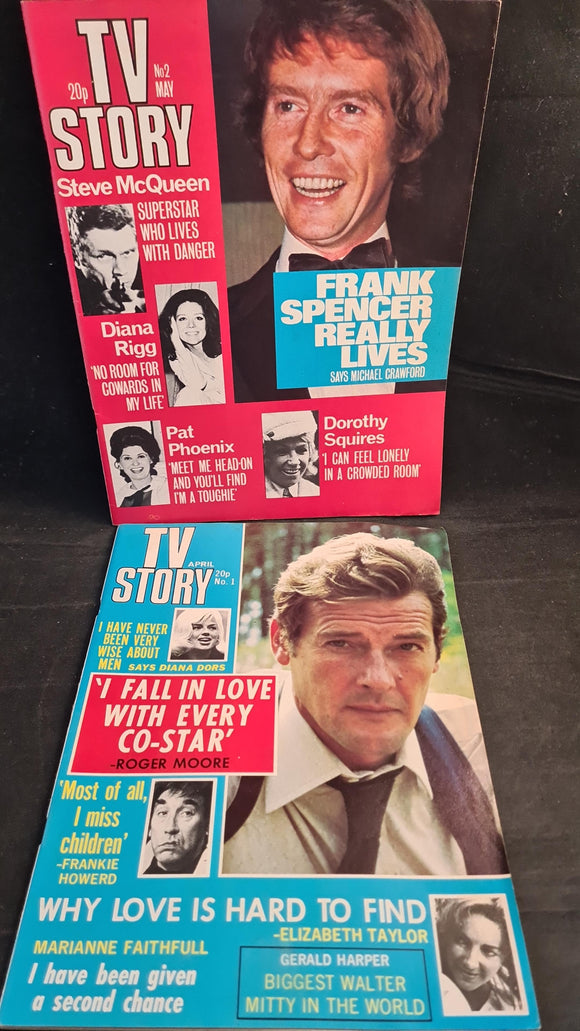 TV Story Number 1 & 2, April and May 1974