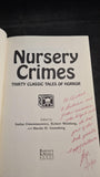 Stefan Dziemianowicz - Nursery Crimes, Barnes & Noble, 1993, Signed, Inscribed