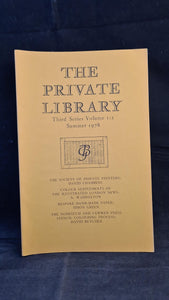 The Private Library Third Series, Volume 1 Number 2 Summer 1978