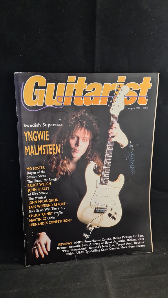 Neville Marten - Guitarist August 1988, Guitarist Publications