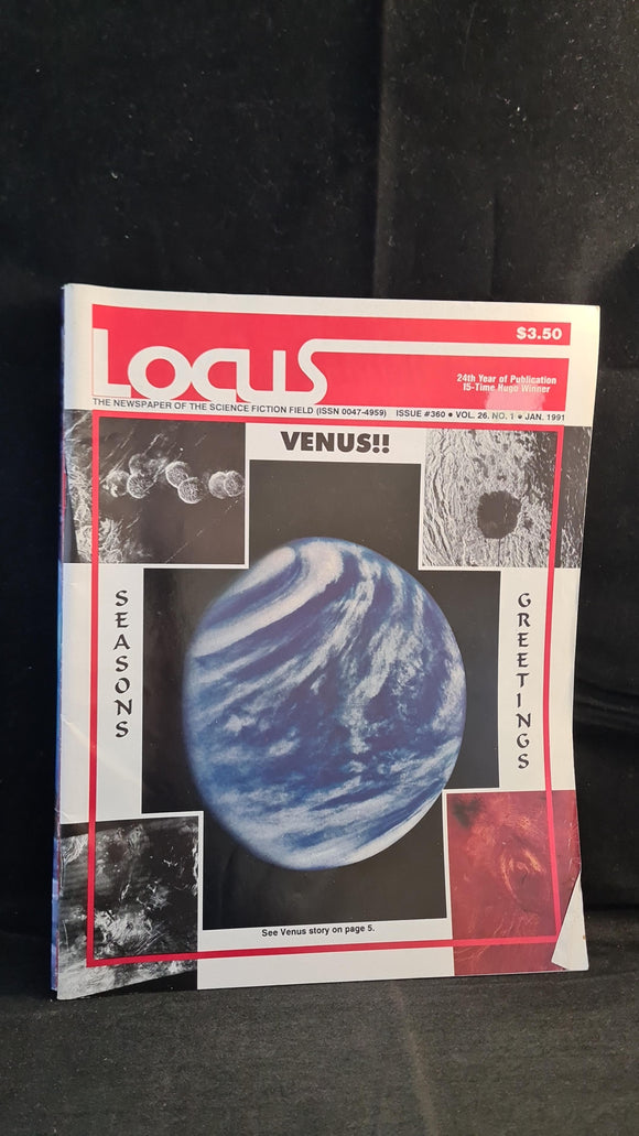 Charles N Brown - Locus Magazine January 1991 Issue 360 Volume 26 Number 1