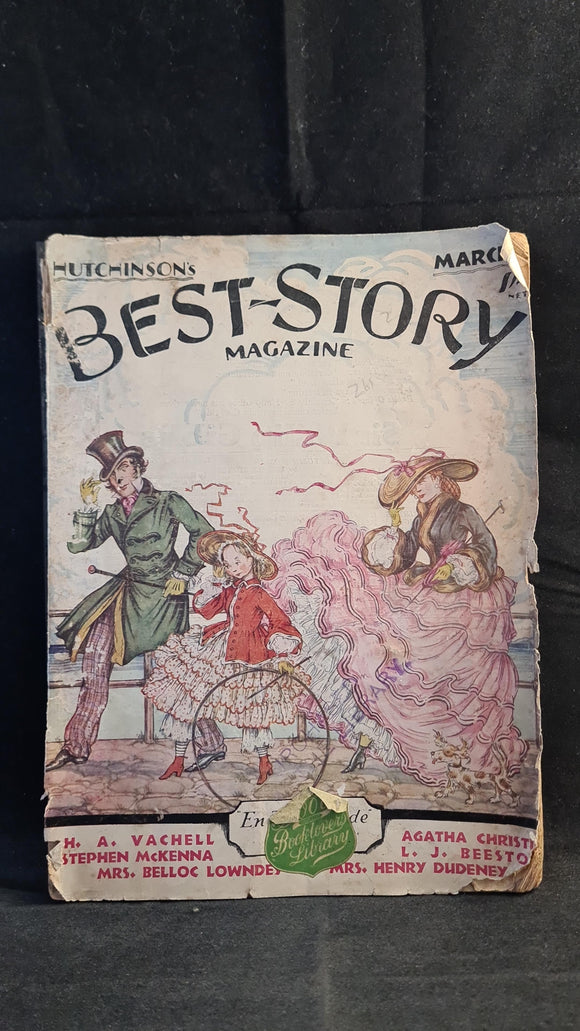 Elliott O'Donnell - Best Story Magazine, Hutchinson, March 1929