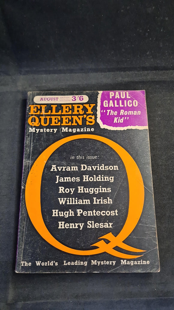 Ellery Queen's Mystery Magazine Number 139 August 1964, British Edition