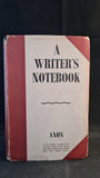 Anon - A Writer's Notebook, Tantivy Press, 1946