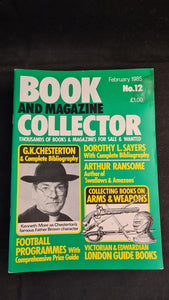 Book & Magazine Collector Number 12 February 1985