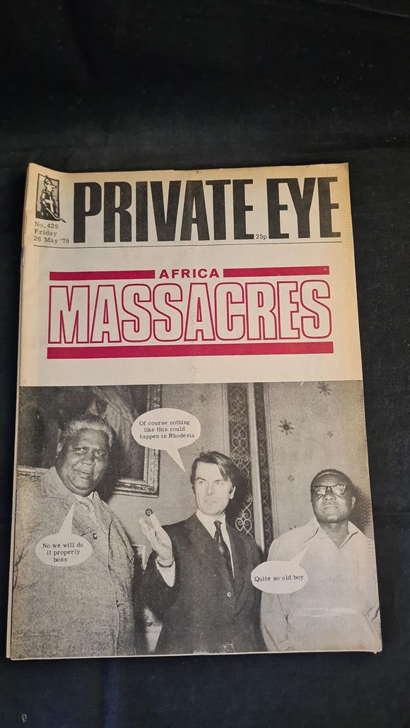 Private Eye Magazine Number 429 Friday 26 May 1978