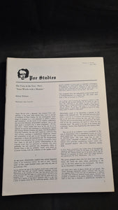 Poe Studies Volume 16 Number 1 June 1983
