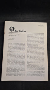 Poe Studies Volume 14 Number 2 December 1981