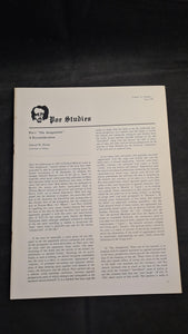 Poe Studies Volume 13 Number 1 June 1980