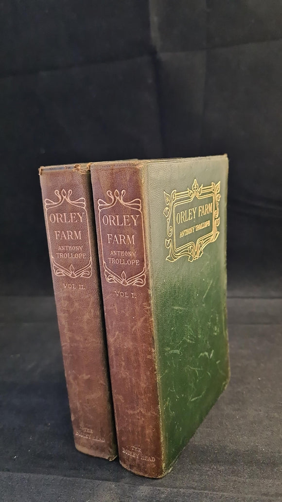 Anthony Trollope - Orley Farm Volume I & II, John Lane, no date