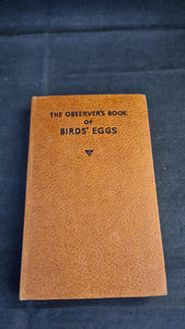 G Evans - Observer's Book of Birds' Eggs, Frederick Warne, 1959