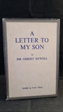 Osbert Sitwell - A Letter To My Son, Home & Van Thal, 1944, First Editiion