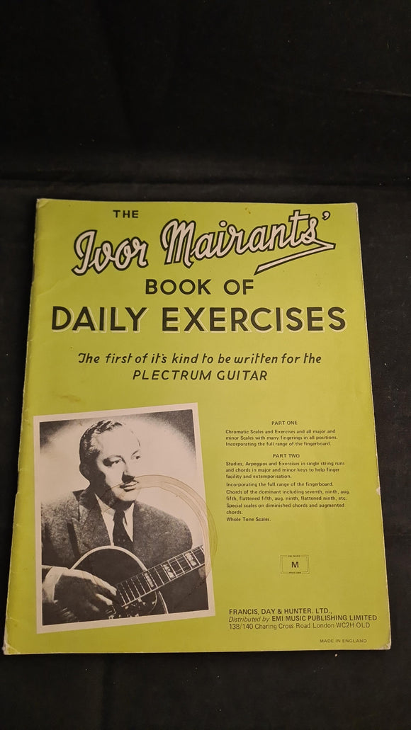 Ivor Mairants' Book of Daily Exercises, Francis, Day & Hunter, no date