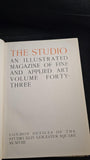 The Studio -An Illustrated Magazine of Fine & Applied Art Volume 43 1908?