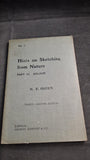 N E Green - Hints on Sketching from Nature, George Rowney, 34th Edition