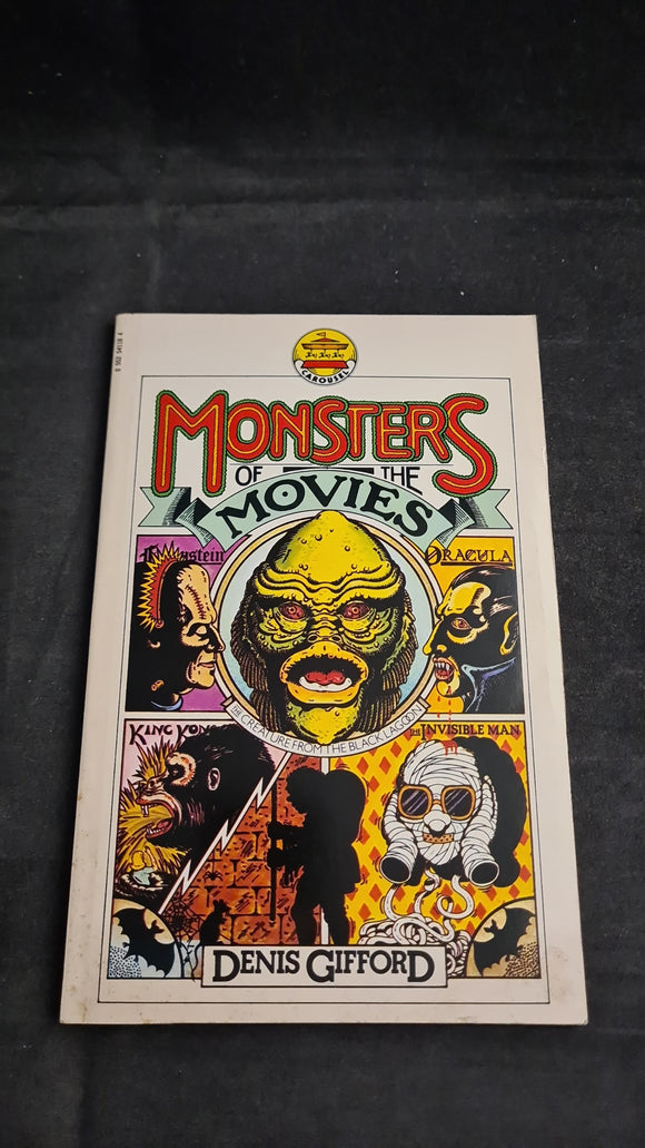 Denis Gifford - Monsters of the Movies, Carousel Books, 1977, Paperbacks