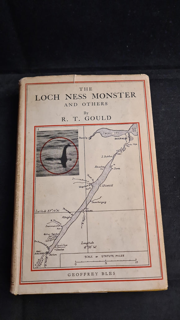 R T Gould - The Loch Ness Monster & Others, Geoffrey Bles, 1934, Signed