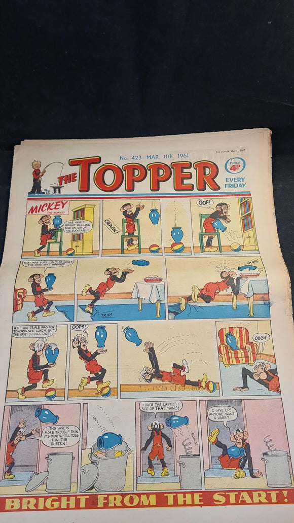 The Topper Comic, Number 423, 11 March 1961, D C Thomson