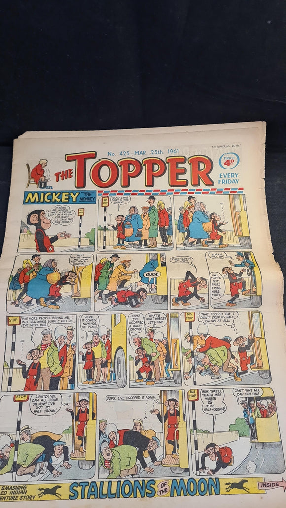 The Topper Comic, Number 425, 25 March 1961, D C Thomson