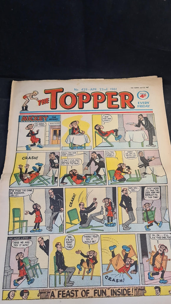 The Topper Comic, Number 429, 22 April 1961, D C Thomson