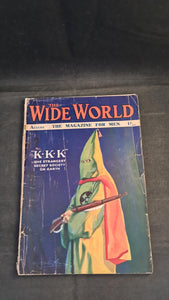 The Wide World Magazine Volume 47 Number 281 August 1921