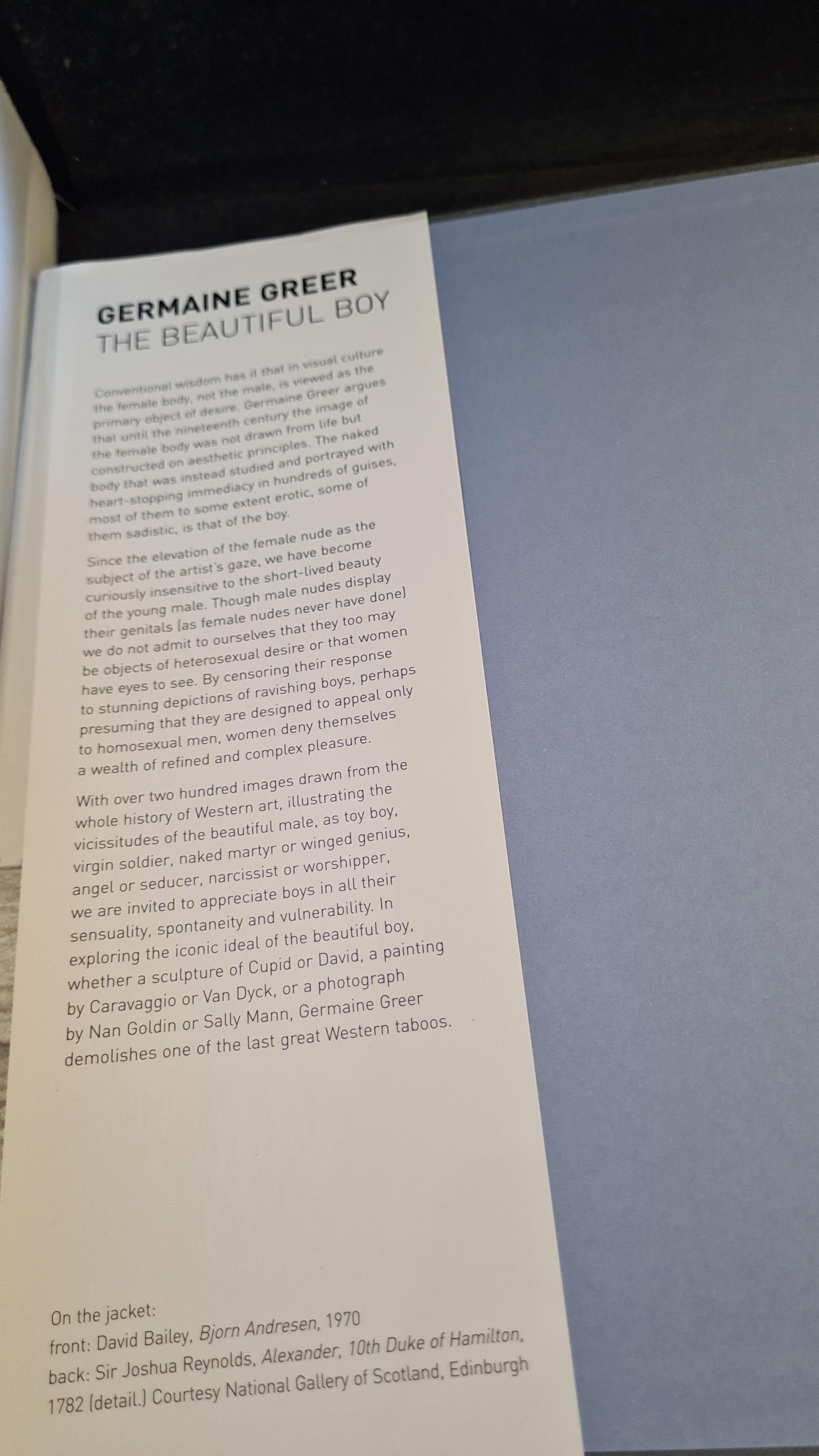 Germaine Greer - The Beautiful Boy, Rizzoli, 2003 – Richard