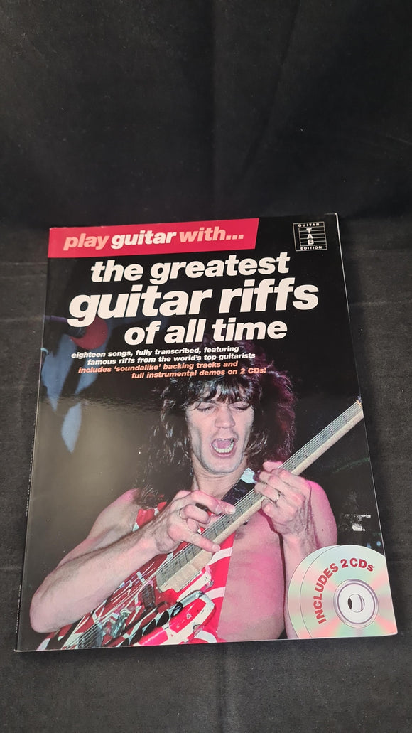 Greatest Guitar riffs of all time, Wise Publications, 2006, 2 x CD's