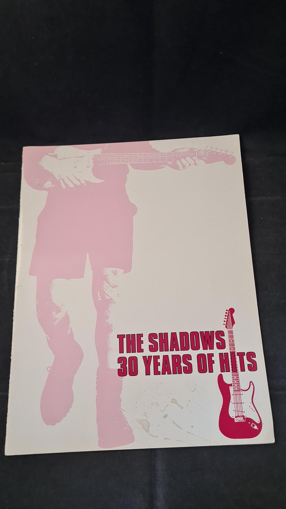 Shadows 30 Years of Hits in Concert Programme