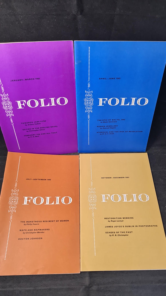Folio - The quarterly magazine of The Folio Society 1964-1967, Thirteen Magazines