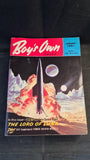 Boy's Own Paper Volume 83 Number 4 January 1961