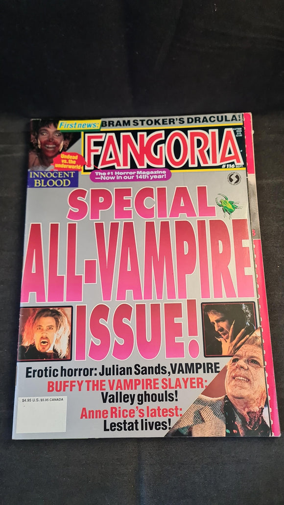 Fangoria Magazine Number 116 September 1992
