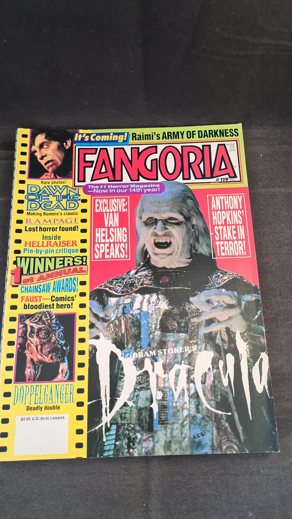 Fangoria Magazine Number 119 December 1992