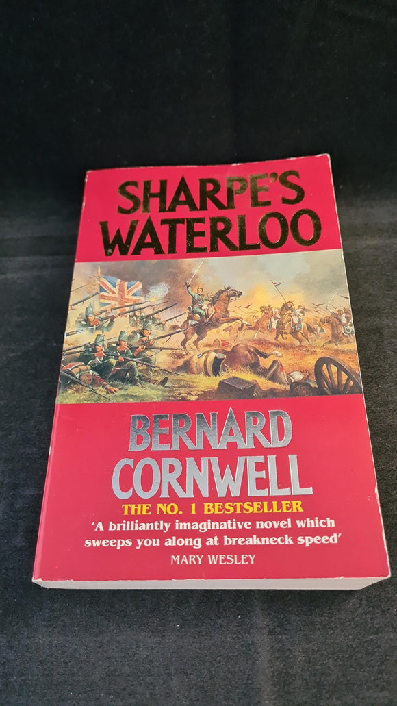 Bernard Cornwell - Sharpe's Waterloo, Fontana Paperbacks, 1991
