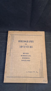 Bradford M Day - Bibliography of Adventure, Wehman Bros. 1962-64, Limited