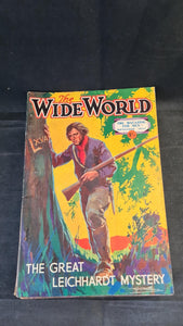 The Wide World Magazine Volume 79 Number 494 September 1937