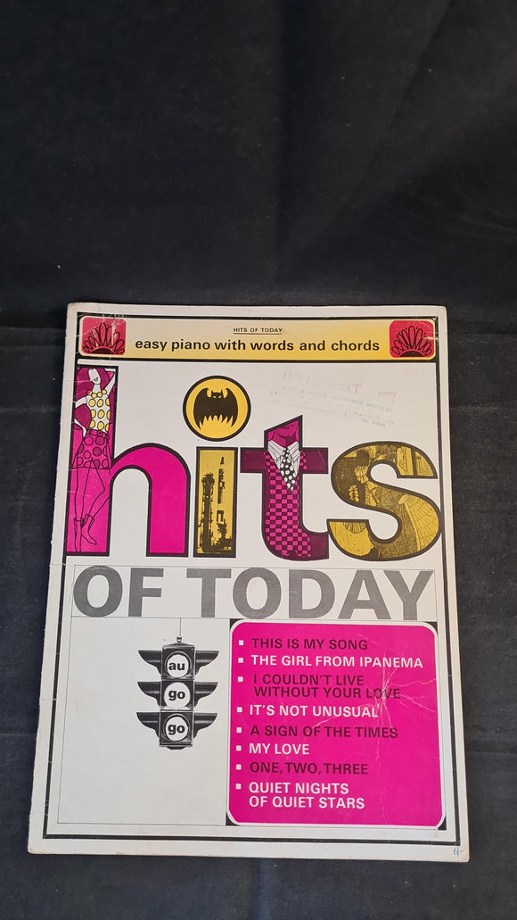 Marcel G Frank - Hits of Today, Leeds Music, 1967