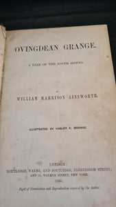 William Harrison Ainsworth - Ovingdean Grange, Routledge, 1860