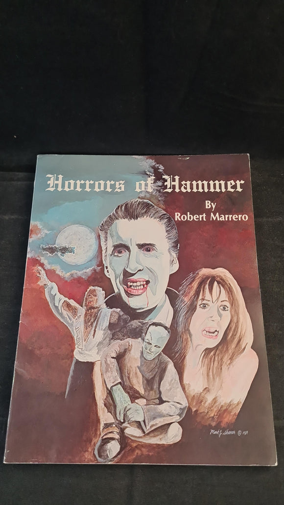 Robert Marrero - Horrors of Hammer, RGM Publications, 1984, First Edition