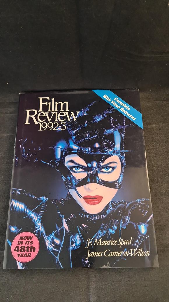 F Maurice Speed - Film Review 1992-3, Virgin Books, 1992, First Edition