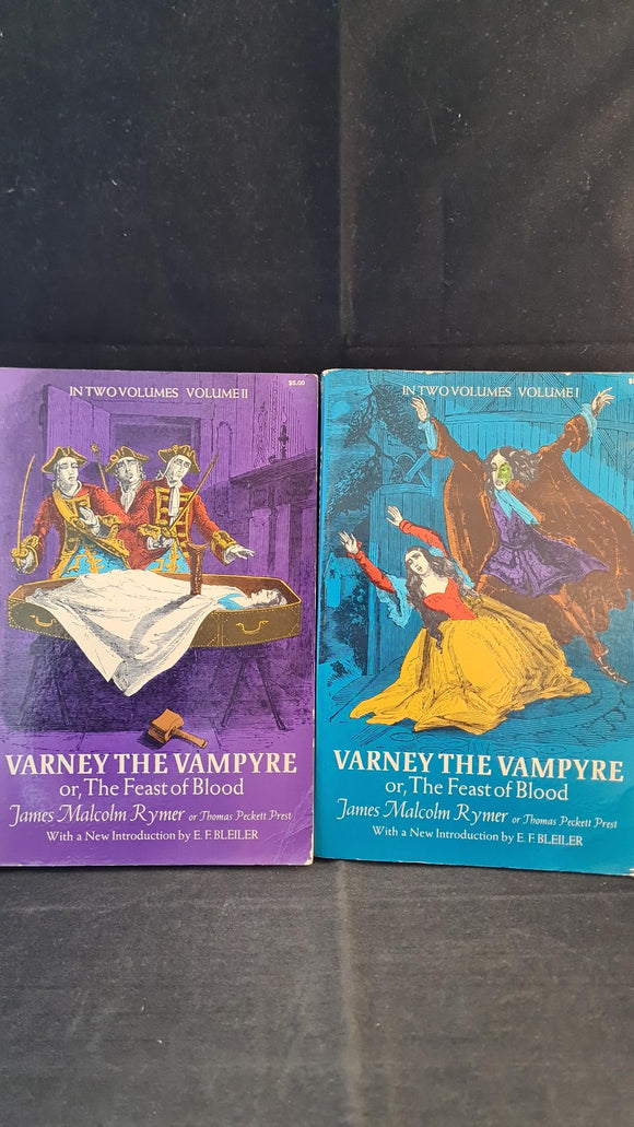 James Malcolm Rymer - Varney The Vampyre Volume I & II, Dover, 1972, Paperbacks