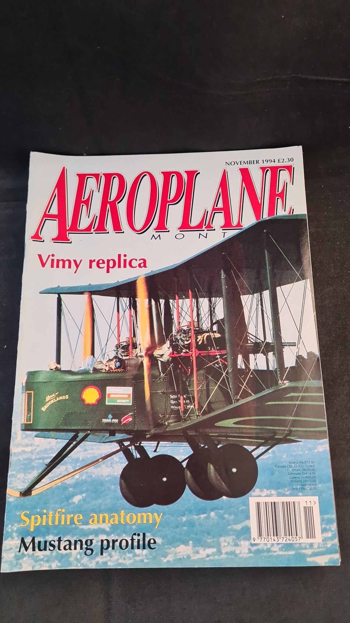 Aeroplane Monthly Magazine November 1994 Richard Dalby s Library Aeroplane monthly magazine november 1994 richard dalby s library