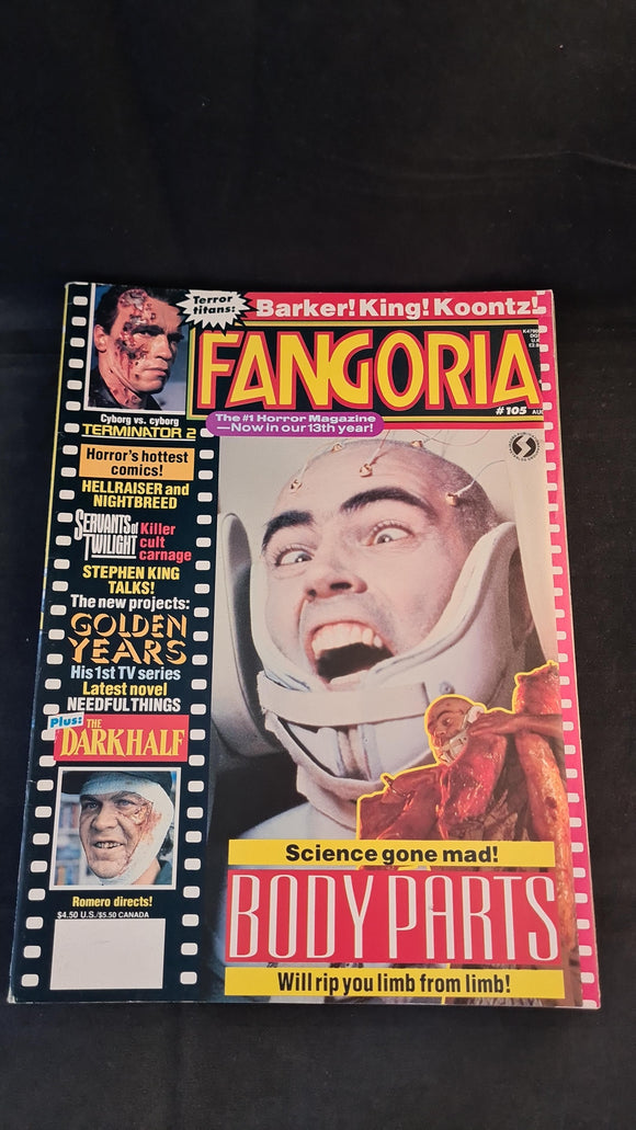 Fangoria Magazine Number 105 August 1991