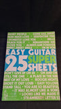 Easy Guitar 25 Super Sheets, Almo Publications, 1978