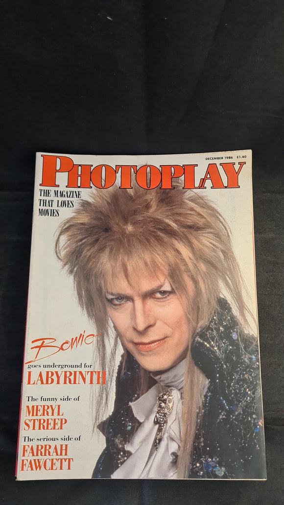 Photoplay Film & TV Scene Volume 37 Number 12 December 1986