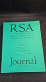 Royal Society for the encouragement of Arts Journal June & July 1988, March-May 1989